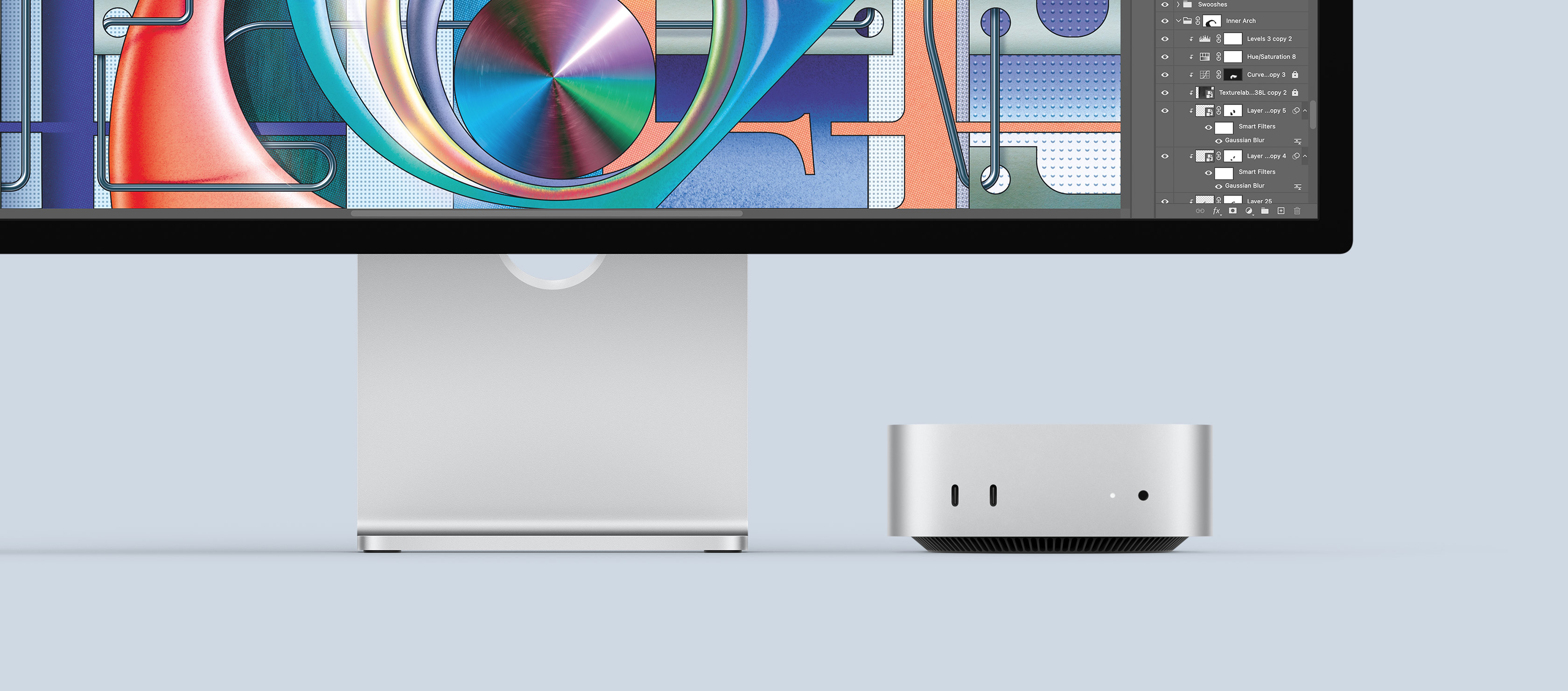 Mac Mini with Studio Display
